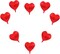 Happy Anniversary Balloon Banner Love Party Decoration (Yellow) 3.3 x 3.3 x 0.3 inches